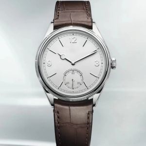 2023 Geneve Watches Mechanical Cellini Watch高品質の茶色のストラップシリーズ自動Relojスモールダイヤルデザイナーの男性腕時計178a