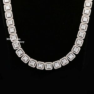 Top -Selling Moissanite Hip Hop -Kette 20 Zoll 20 Zoll mit goldplattiert 925 Sterling -Silberkette zum Verkauf durch Indien Exporteure