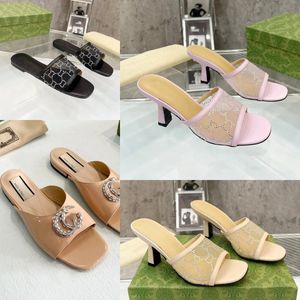 Designer kvinnor ny stil tofflor fast färgtryck ventilera sandal botten mode hus toffel bär strand sommar platt svalhet toffel storlek 35-42