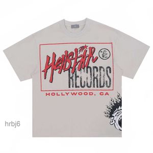 Hellstar Mens T-shirty Wysokiej jakości męskie koszulki T-koszulki dla mężczyzn letnie ubrania pary mody bawełniane koszulki dorywcze koszulki z krótkim rękawem gwiazda 2S09