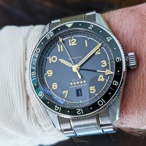 Оригинальный дух Zulu Time Mens Watch Longine Автоматические механические дизайнерские дизайнерские часы высококачественные Man Luxury Watch Montre de Luxe Dhgate New