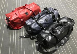 Kamienne pary retro torebki duffelowe duża pojemność pu wodoodporne trening siłowni torebki joga torebki