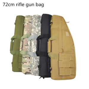 Väskor 72 cm Militär Tactical Carbine Gun Bag paintball Rifle Bag Nylon Gun Case For a Hunting Rifle Bag Airsoft Tactical Accessoarer
