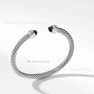 Designer David Yumans Yurma Jewelry Bracelet Xx Popular Woven Twisted Thread Open Bracelet 2024 White 1:1 735