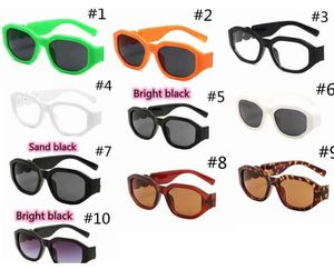 Küçük Yuvarlak Retro Güneş Gözlüğü Erkek Kadın Leopar Çay Gölgeleri Vintage Yeni Tasarımcı Gözlükleri Oculos UV400 Lens 10 Renk Gafas De Sol 10pcs