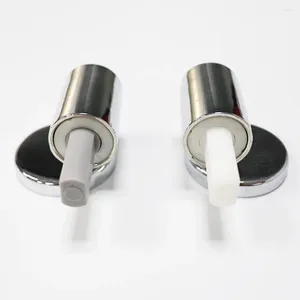 Toilet Seat Covers Hinges Set ABS Top Fixing Method Replacement For Bathroom Soft Close