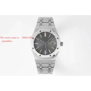 Swiss 15400 AAAAA ForSining Man Mens Superclone Top Mechanical Glass Watches Men armbandsur 9,5 mm märke 41mm för 143