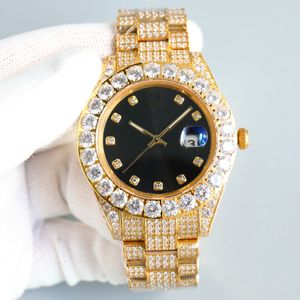 watch designer mens watch Luxury watch roljex high quality babysbreath The case and bracelet are all studded with beautiful diamonds waterproof 42mm