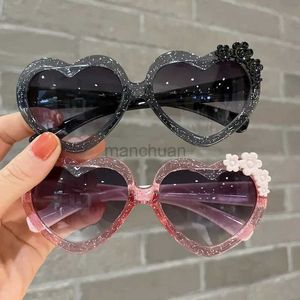 Sonnenbrille Mädchen Jungen Niedliche Cartoon-Blumen-Sonnenbrille Outdoor-Sonnenschutz Kinder Schöne Vintage-Brille Schutz Klassische Kinderbrille 240401