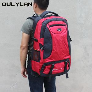 Bags 2 Sizes Super Large Capacity Backpack Men Women Outdoor Shoulder Bags Travel Big Luggage Bag Waterproof Clothes Quilt Large Bags