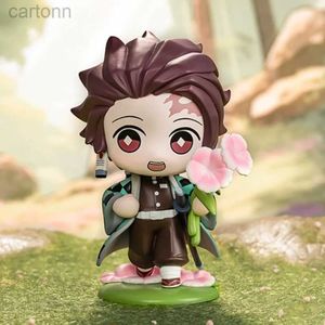 Anime mangá pop mart demônio nascimento flor série caixa cega caixa surpresa figura de ação modelo dos desenhos animados caixa mistério coleção menina 240401