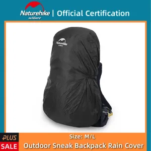 Сумки Naturehike 3575L, альпинистский рюкзак, нейлоновый дождевик, уличный, кемпинг, путешествия, водонепроницаемый рюкзак для защиты от снега, дождевик