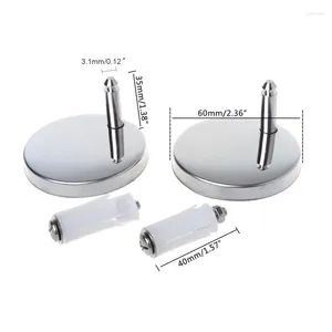 Toilet Seat Covers 2x Hinges Top Close Soft Release Quick Fitting Heavy Duty Hinge