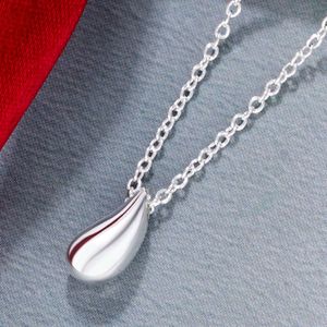 Droplet Necklace V Gold Versatile Personalized Droplet Shaped Pendant Light Luxury, Simple And High Quality Collar Chain For Women