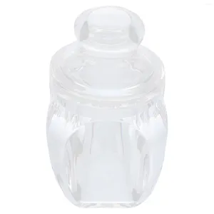 Storage Bottles Transparent Sealed Jar Candy Dried Fruit Box Biscuit (190ml) Clear Plastic Boxes Mini Items