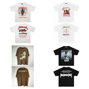 designer T Shirt Letna koszula na męską załogę Nakień Krótki rękaw Wygodne uliczne hip hop Mass Mass odpowiedni dla mężczyzn i kobiet