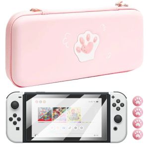 Borse Custodia rigida portatile per borsa da trasporto per console di gioco OLED Nintendo Switch e protezione per controller Joy Con Nintendoswitch