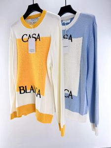 Casa Blanca Knitting Sweters Casablanca TrackSuits Shirtion Shirt Shirt