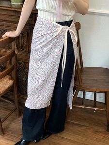 Etekler mizaç dantel Koreli katmanlı çözgü etek kadın mori kız y2k mini örgü moda sokak kıyafetleri yanlış görüş