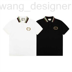 メンズポロスデザイナーポロシャツメンレディングレター用の高級デザイナーポロス刺繍Tshirts夏の服短袖Tシャツサイズs-xxl rmud