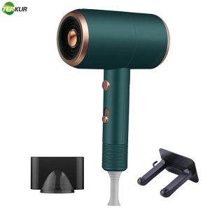 Dryers Hair Dryer Professional Salon Blow Powerful for Fast Drying Lightweight with Wind Gathering Design 2 Speed Cool Button