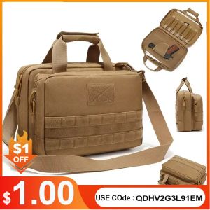 Сумки, военная тактическая сумка для пистолета, водонепроницаемая сумка на плечо, тактические аксессуары, тренировочное стрельбище, принадлежности для стрельбы