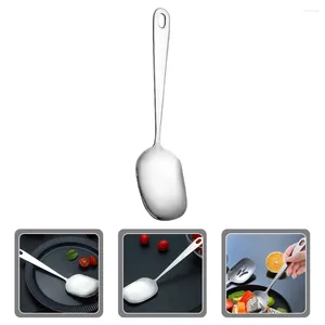Spoons Tiny Metal Kitchen Supplies Multifunction Small Serving Stainless Steel Large Little