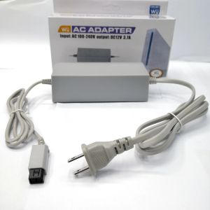 Kablar 5st AC 100240V Hemväggs strömförsörjningsladdaradapter för Nintendo Wii Gamepad Controller Joystick US/EU Plug -ersättning