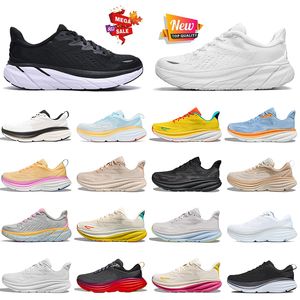 New Mesh Cloud Athletic Clifton 9 Bondi 8 Running Shoes Platform Womens Mens Jogging Outdoor Sports Sneakers Free People Triple White Black Carbon Trainers Runners