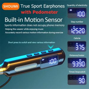 Наушники Shoumi Беспроводные наушники Bluetooth Searsband Sports Sports Наушники True Sport Наушники с шестью гарнитуру inear fast заряд