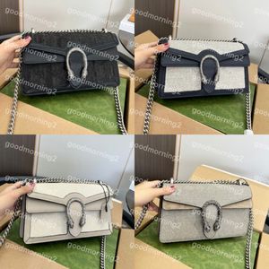 25 cm storlek designer väska kedja tygväska kvinnor lyxig midja påse cross body handväska berömd bumbag mode axelväska klassisk 14 färger pack handväska crossbody väska