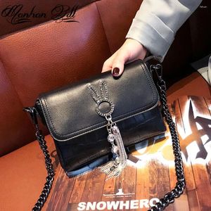 Bag Telefon komórkowy 2024 Sheepskin Rhinestone Tassel Kamienne Ziarno Mała kwadratowa torebka monety Messenger 313546