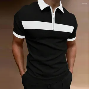 Men's Polos 2024 Summer Short Sleeved POLO Shirt