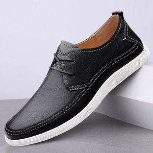 Sapatos casuais primavera outono cavalheiro oxfords couro rendas até ao ar livre bens de luxo homens moda formal negócios masculino apartamentos