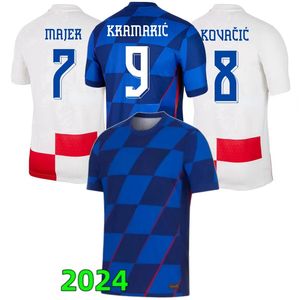 مشجعي اللاعب الإصدار 2023 2024 2025 كرواتيا كرة القدم قمصان Modric Kramaric Majer Sosa Stanisic Pasalic Gvardiol Brozovic Nation