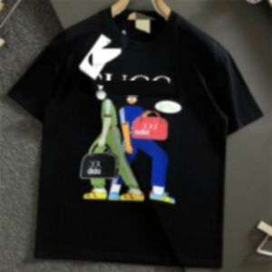 2024 camisetas masculinas designer de moda camiseta tridimensional manga curta crewneck topo para homens e mulheres casais