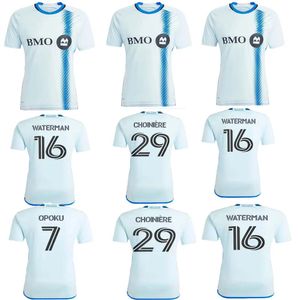 24/25 CF Montreal Maillot American Professional Union Jerseys Man Football Shirts Home Blue Royal Away Mundlid Wanyama Binks Piette Miljevic Duke