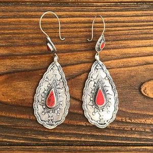 Dangle Earrings Caoshi Bohemia Style drop for women silver mile fortated excisite partyアクセサリーブライダルウェディングエンゲージメントジュエリーギフト