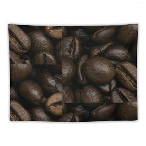 Tapestries Image: Coffee Beans (close Macro) Tapestry Wallpaper Bedroom Things To Decorate The Room