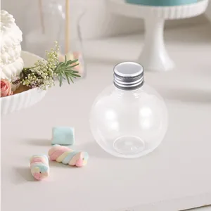 Vases 10 Pcs Plastic Milk Bottles Christmas Decorations Lightweight Beverage Container The Pet Water Juice