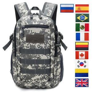 Taschen Oulylan 25L Militärischer Taktischer Rucksack Mann Im Freien Wasserdichte Reisetaschen Kleine Camping Angeln Jagd Rucksäcke Armee Grün