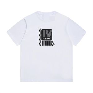 Designer t shirt sommar kort ärmvågor tee män kvinnor älskare lyx t-shirts mode senior ren bomull högkvalitativ topp