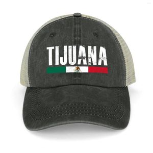 Bollkåpor tijuana mexiko mexikansk flagga stad state cowboy hatt designer skum parti män kvinnor