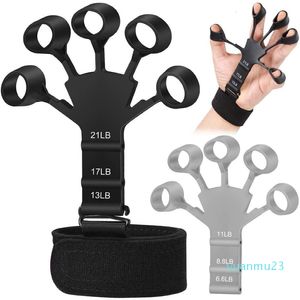 Hand Grips 1pcs Silicone Gripster Grip Strengthener Finger Stretcher Trainer Gym Fitness Training And Exercise Strengthene