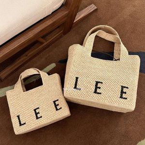 Totes Tote bag Designer bag womens handbag luxury set embroidered shopping bag grass woven vegetable basket French style shoulder bag crossbody bag beach bag