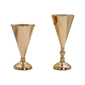 Vasos vaso de flores suporte decorativo elegante pote seco mesa de casamento