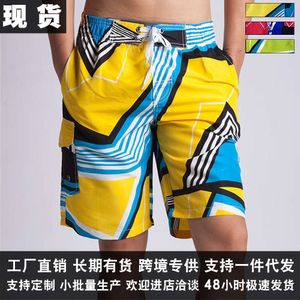 Calças de praia masculinas calças de praia grandes novos shorts masculinos