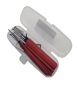 HUK 10 PCS RED KABA LOCK PICKSロック解除ツールSet0123453586873