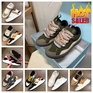 Scarpe di design Sneakers vintage da donna a quadri Designer da uomo Sneaker a quadretti in pelle scamosciata con chiusura frontale Scarpe da ginnastica alla caviglia Scarpe sportive casual