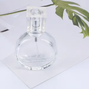 Storage Bottles Water Refillable Packaging Spray Organizer Perfume Cosmetics Travel 20ml Women Empty Glass